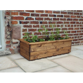 Charles Taylor Extra Large Wooden Trough