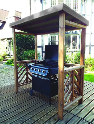 Charles Taylor Grey Dorchester BBQ Shelter
