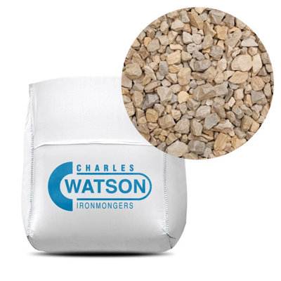 Charles Watson 20mm Cream Mellow Cotswold Cotswolds Decorative Garden Stone Bulk Bag Approx. 850kg