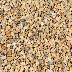 Charles Watson 20mm Cream Yorkshire Decorative Stone Pebbles Large Approx. 20kg Polybag