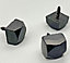 Charles Watson Black Antique Door Studs 19mm Pack of 20 Traditional Style