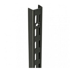 Charles Watson Black Twin Slot Uprights 1000mm Pack of 10