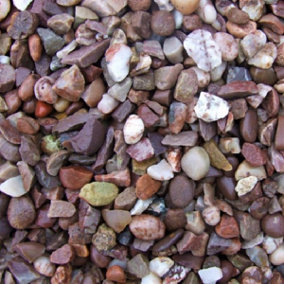 Charles Watson Cheshire Pink Gravel Landscaping 20mm Decorative Chippings Approx. 20kg Polybag