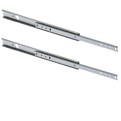 Flat Drawer Slides, Brown Plastic, 310mm X 16mm X 7.5mm (6 Pack) | DIY Direct