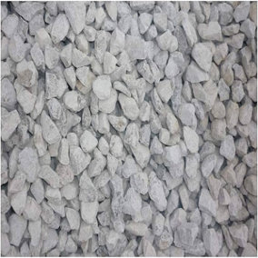 Charles Watson Grey Quarried Limestone Chippings Decorative Garden 10mm Approx. 20kg Polybag