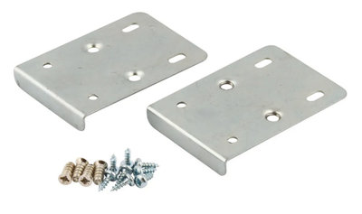 Charles Watson Hinge Repair Plates Cabinet Fixing Kit Kitchen Door Bracket Mount and Screws Pair