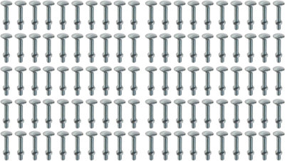 Charles Watson M10 x 110mm Coach Bolt Cup Squares Pack of 100