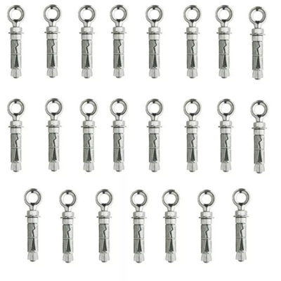 Charles Watson M12 Eye Bolt Shield Anchor Brick Masonry Fixing Pack of 25