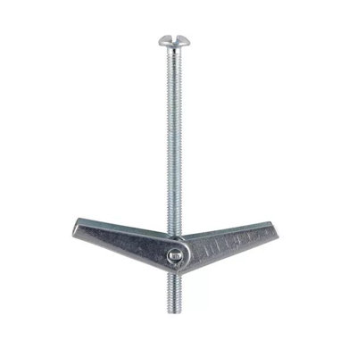 Charles Watson M3 x 50mm Zinc-Plated Spring Toggle Cavity Wall Anchor ...