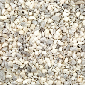 Charles Watson Polar Ice Chippings Polybag 20mm Decorative Stone Approx. 20kg