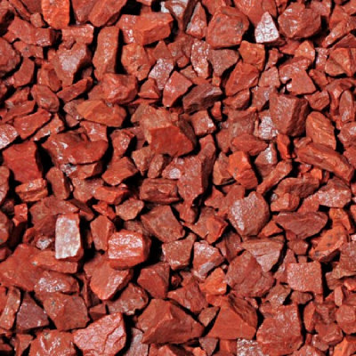 Charles Watson Red Granite 14mm Decorative Garden Chippings Approx. 20kg Polybag