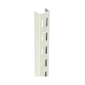 Charles Watson White Twin Slot Uprights 1000mm Pack of 10