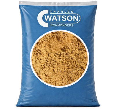 Charles Watson Yellow Building Sand Large Polybag Approx. 23kg