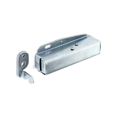 Charles Watson Zinc Plated Loft Catch Touch Latch 78 x 35mm