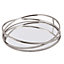 Charleton Silver Mirrored Accessories Tray
