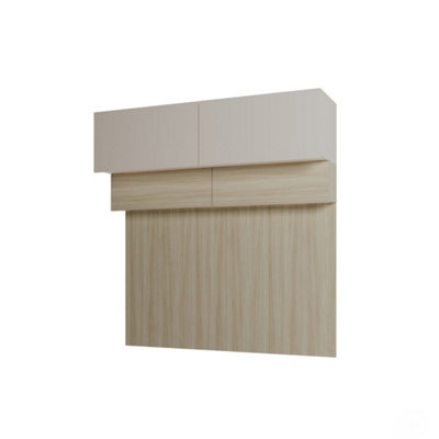 Charlie CH-15 Hanging Cabinet 175 cm in Cashmere - Wall-Mounted Storage ...