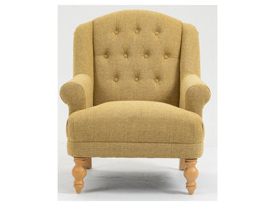 Charlotte Fabric Accent Chairs (Sand)