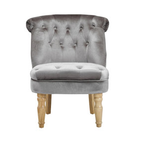 Charlotte Occasional Chair Silver