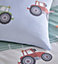 Charlotte Thomas Multi Farm Friends Duvet Cover Set Reversible With Pillowcases Single
