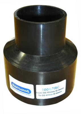 CHARNWOOD 100/67RC REDUCING CONE 100mm to 67mm