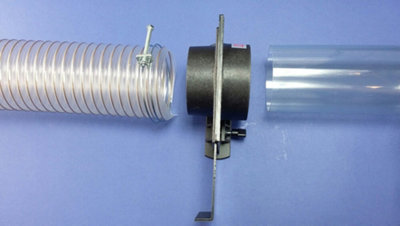 CHARNWOOD 100GQC Plastic Shut Off Gate with 100mm Quick connect 1 side
