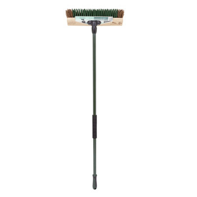 Charnwood 16" Utility Broom with Scraper Garden Maintenance FSC - 3