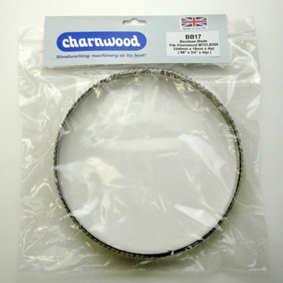 CHARNWOOD BB15 BANDSAW BLADE LENGTH 2240mm X 6mm  X 6TPI, Made in the UK