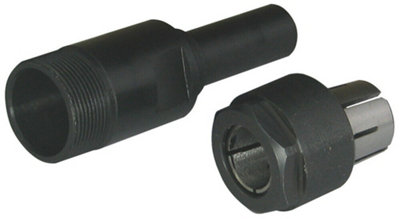 CHARNWOOD CE12 1/2'' Diameter Shank Collet Extension for Routers, 60mm Length