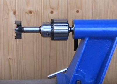 CHARNWOOD DC13MT1 Woodworking Lathe Drill Chuck, 13mm Capacity, MT1