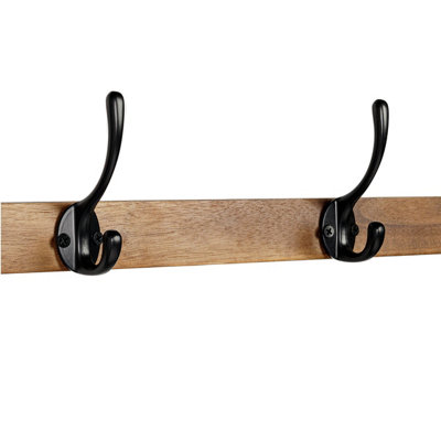Charnwood Extra Large Coat Rack with Shoe Tidy Contemporary Iron Framed with Aca - 5