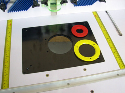 CHARNWOOD W014 FLOOR STANDING UNIVERSAL ROUTER TABLE, FOR ALL MODELS OF ROUTER