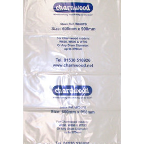 Charnwood W690PB Dust Extractor Collection Bags, Size 24''x 36'',Pk 10