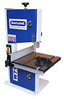 Charnwood W711 8'' Bench Top Woodworking Bandsaw 80mm Cutting Depth - Cast Iron Table