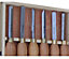 Charnwood W833 HSS Woodturning Chisel Set For Wood Lathe, 6 Piece Set