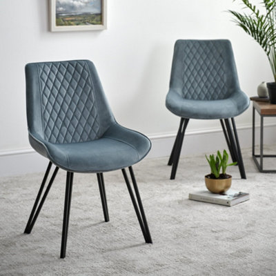 Baby blue dining chairs best sale