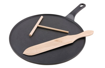 Chasseur Crepe Frypan 30cm with tools