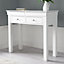Chateaux White Dressing Table With Stool