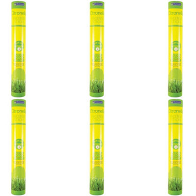 Chatsworth Citronella Incense Sticks, 30 Pack (Pack of 6)