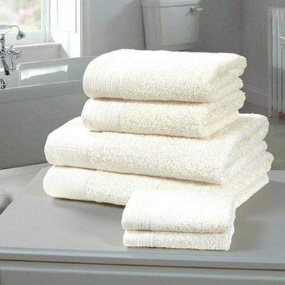 White discount towel bale