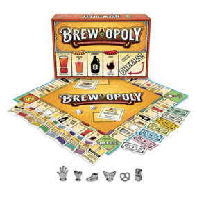 Cheatwell Games Brew-Opoly Property Trading Board Game