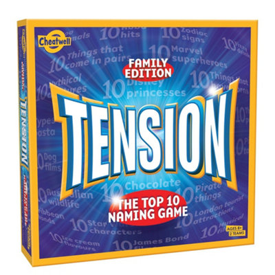 Cheatwell Games Family Tension The Family Trivia Game That Will Keep You Guessing