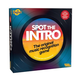 Cheatwell Games Spot The Intro: The Music Quiz Game That Will Test Your Knowledge and Your Nerves