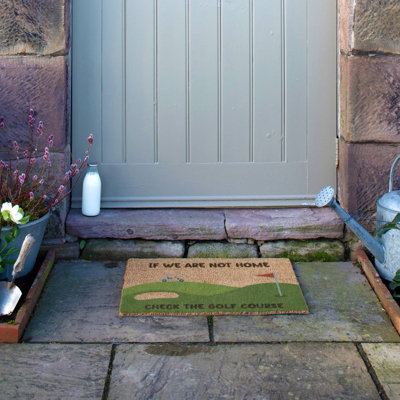 Check The Golf Course Doormat (60 x 40cm)