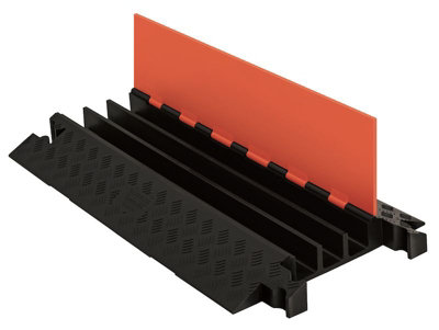 Checkers Guard Dog 3 Channel Cable Protector Orange/Black - Heavy Duty ...