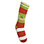 Cheer Candy Striped Xmas Gift Decoration Christmas Stocking