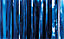 Cheetah Metallic Party Event Photo Backdrop Tinsel Curtain 2.5M x 1M Blue
