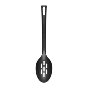 Chef Aid Slotted Cooking Spoon Black (One Size)