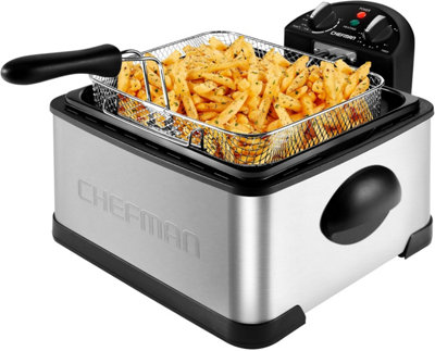 Chefman 4.3 Litre Deep Fat Fryer with Basket Strainer