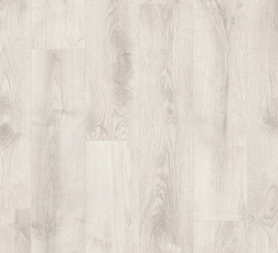 Chelsea 8mm Laminate, 1260mm x 192mm planks (Sloane Oak, Pack of 2)