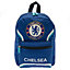Chelsea FC Childrens/Kids Flash Backpack Royal Blue/White (One Size)